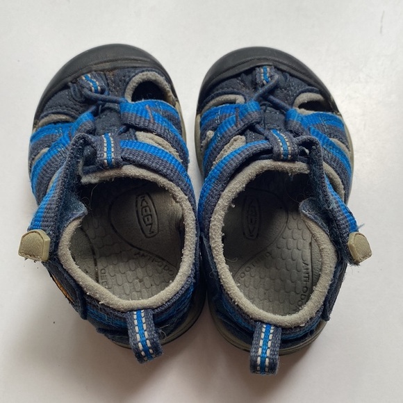 Keen Newport Sandals Blue Size 4 Outdoor Summer Sandals Hook and Loop‎ Navy Blue - Picture 5 of 10